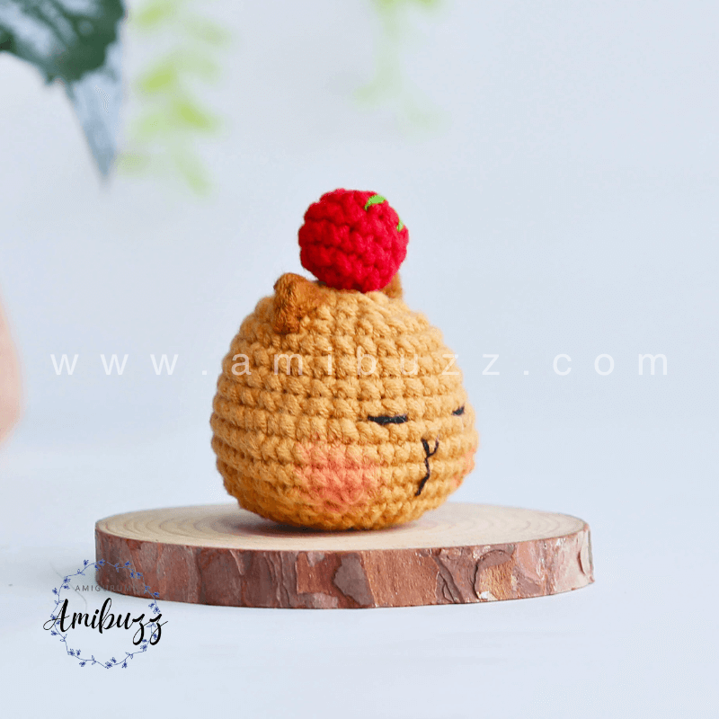 Amigurumi Capybara - Free Crochet pattern by AmiBuzz
