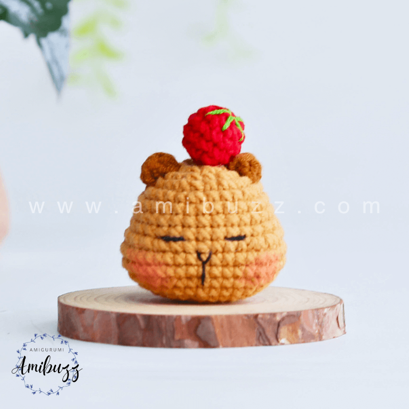 Amigurumi Capybara - Free Crochet pattern by AmiBuzz