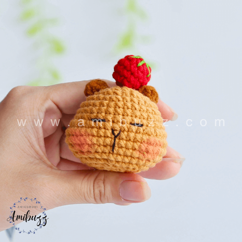 Amigurumi Capybara - Free Crochet pattern by AmiBuzz