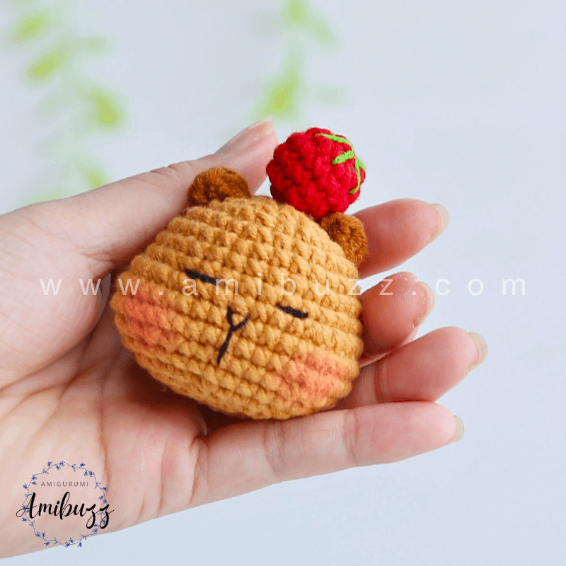 Amigurumi Capybara - Free Crochet pattern by AmiBuzz