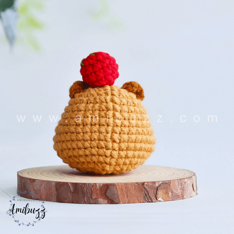 Amigurumi Capybara - Free Crochet pattern by AmiBuzz