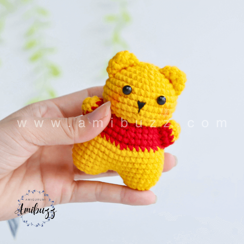 Amigurumi Pooh - Free Crochet pattern by AmiBuzz