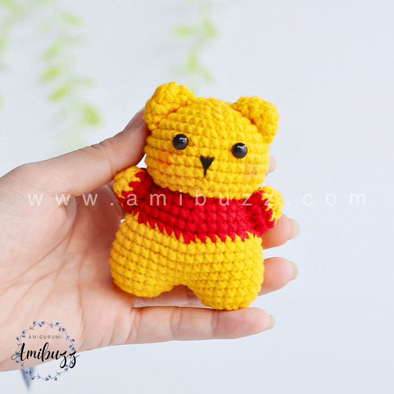 Amigurumi Pooh - Free Crochet pattern by AmiBuzz