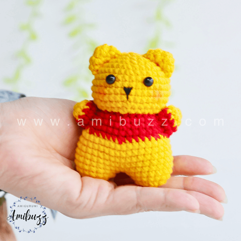 Amigurumi Pooh - Free Crochet pattern by AmiBuzz