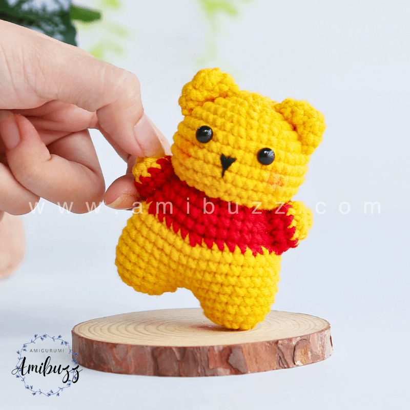 Amigurumi Pooh - Free Crochet pattern by AmiBuzz
