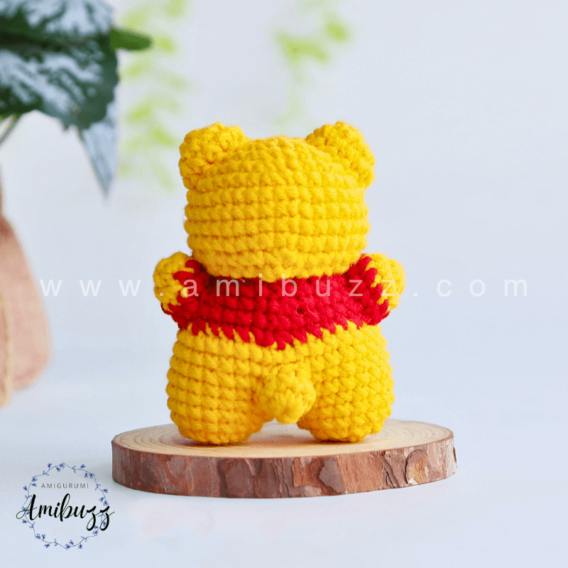 Amigurumi Pooh - Free Crochet pattern by AmiBuzz