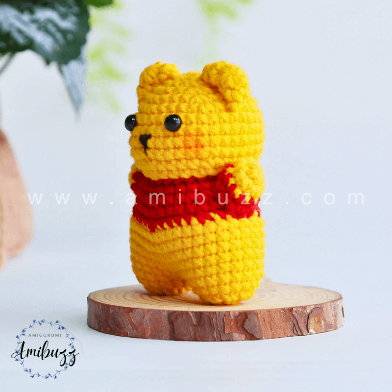 Amigurumi Pooh - Free Crochet pattern by AmiBuzz