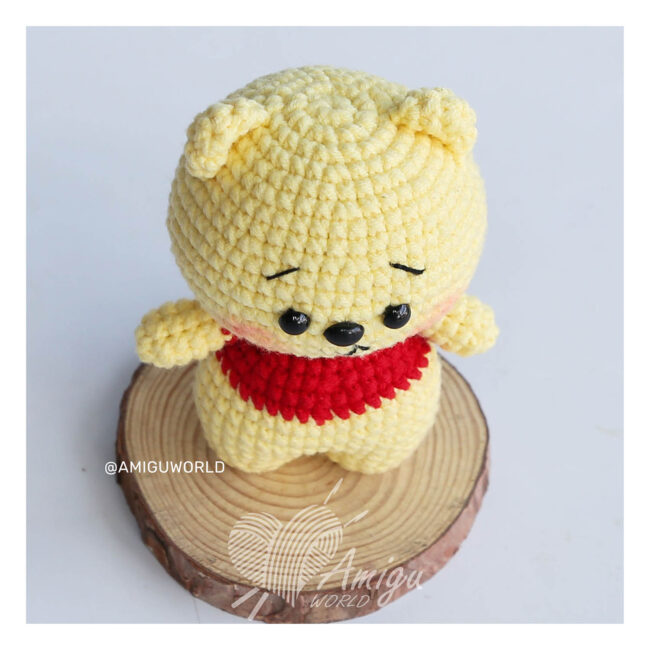 Pooh Winnie the Pooh | Crochet Pattern | Amigurumi Tutorial PDF in English | Vui Vui