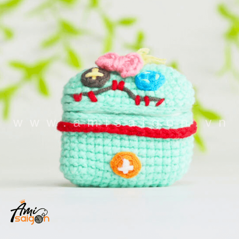 Amigurumi Scrump Earphone Case - Free Crochet pattern by AmiSaigon