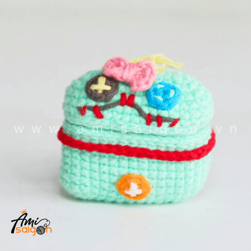 Amigurumi Scrump Earphone Case - Free Crochet pattern by AmiSaigon