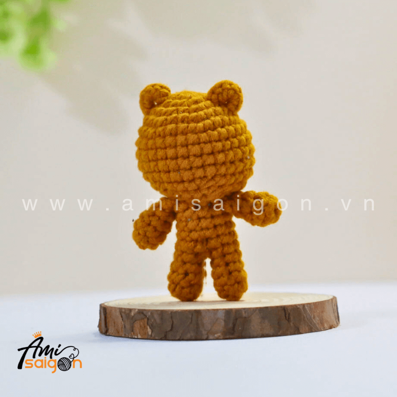 Amigurumi Bear - Free Crochet pattern by AmiSaigon