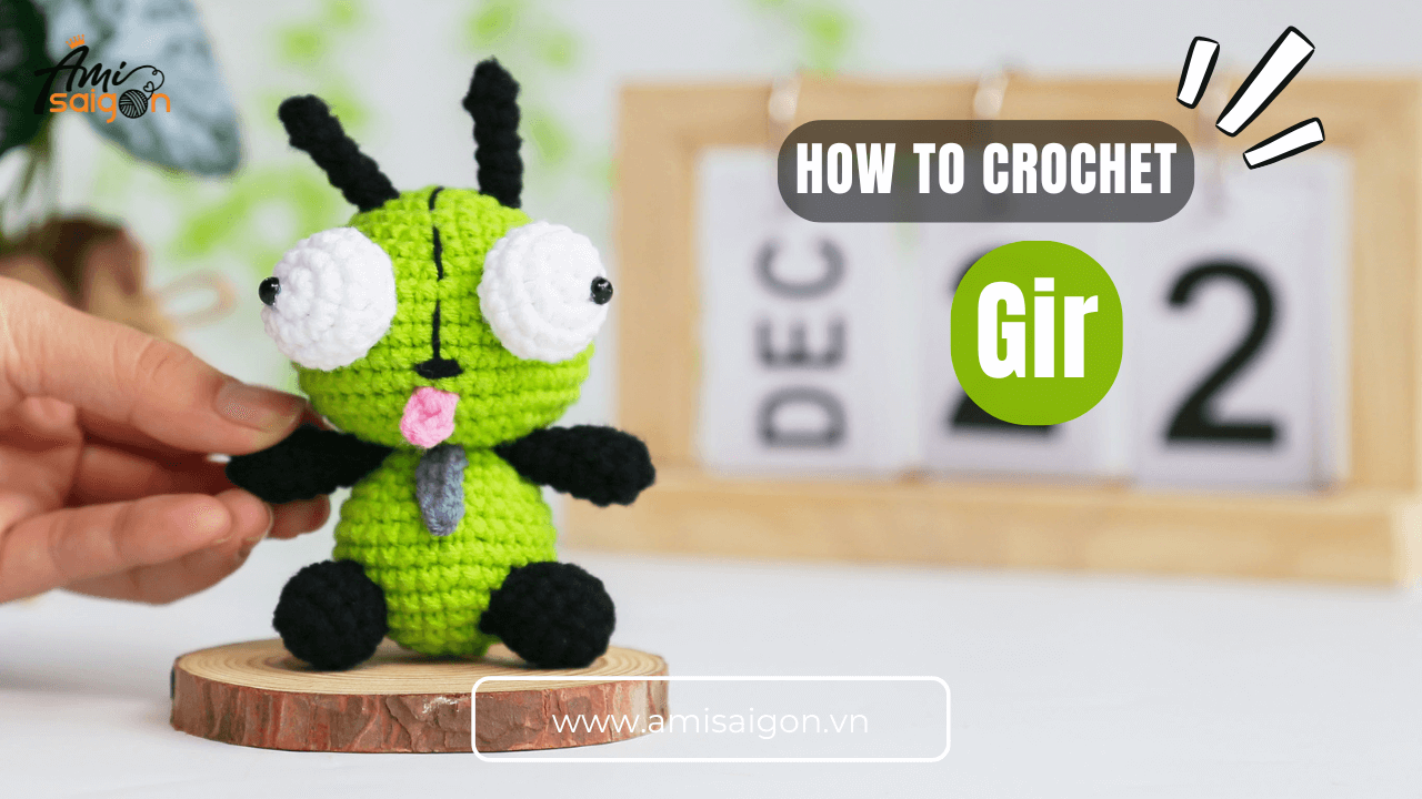 Amigurumi Gir free crochet video tutorial