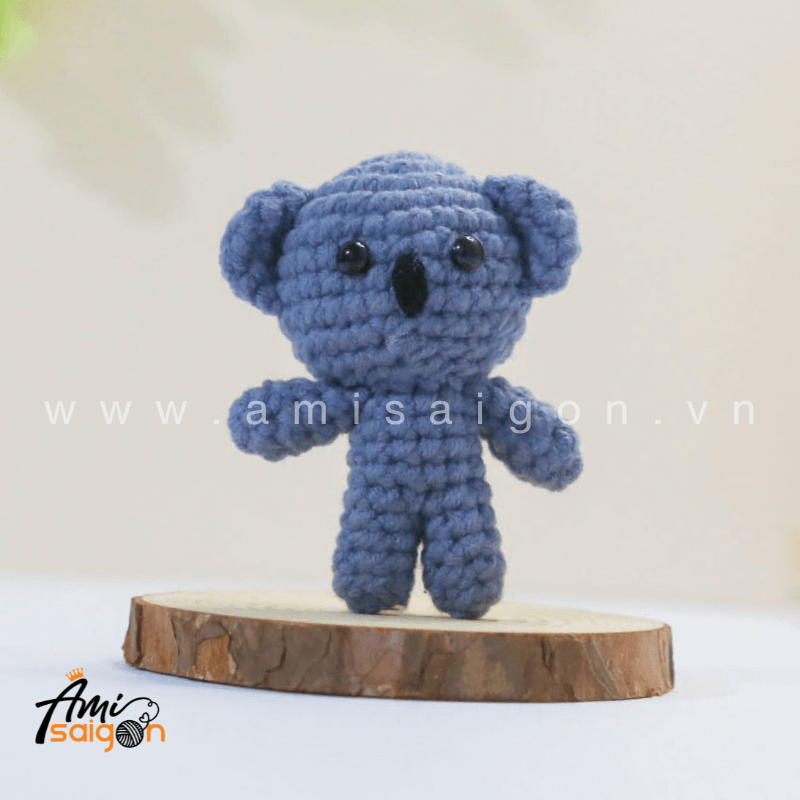 Amigurumi Koala - Free Crochet pattern by AmiSaigon