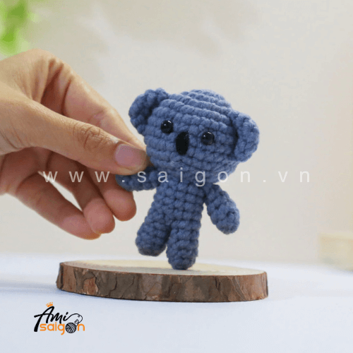 Koala amigurumi free crochet pattern