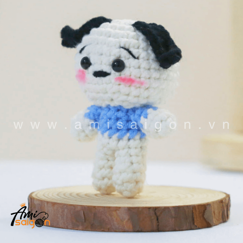 Amigurumi Pochacco - Free Crochet pattern by AmiSaigon