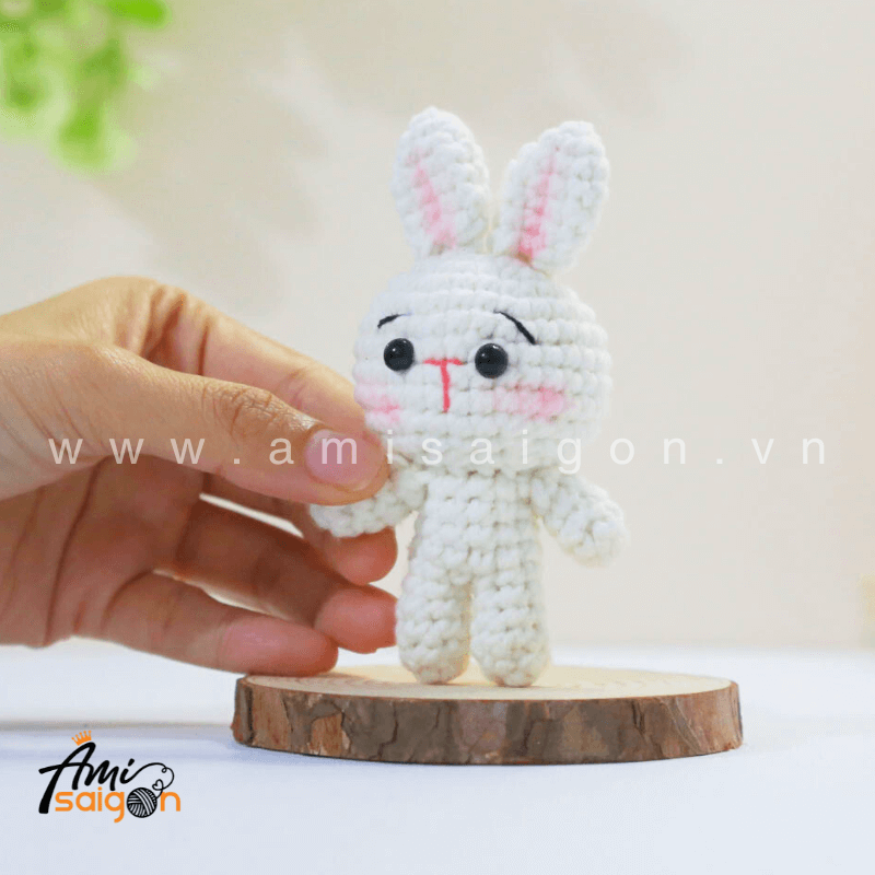 Amigurumi Rabbit - Free Crochet pattern by AmiSaigon