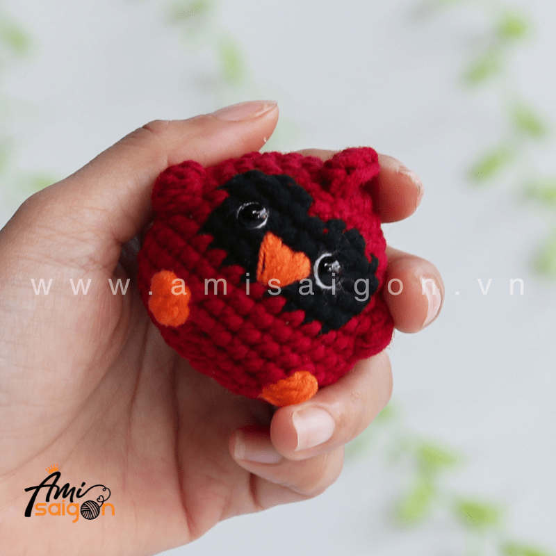 Amigurumi Bird- Free Crochet pattern by AmiSaigon