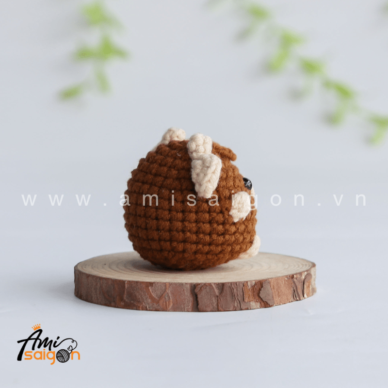 Amigurumi little Cow No-Sew - Free Crochet pattern by AmiSaigon