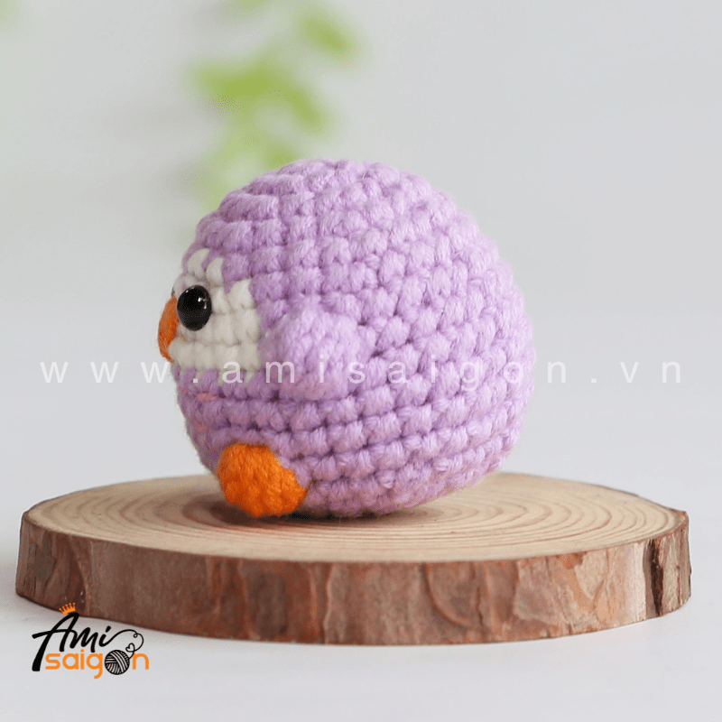 Amigurumi Tiny Owl No-Sew - Free Crochet pattern by AmiSaigon