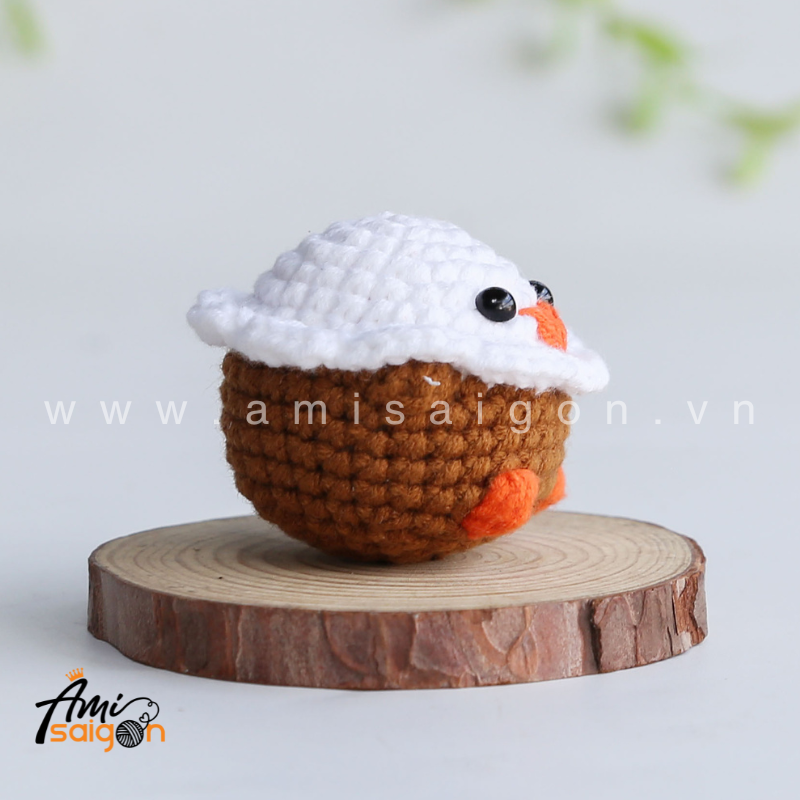 No-Sew Amigurumi Owl- Free Crochet pattern by AmiSaigon