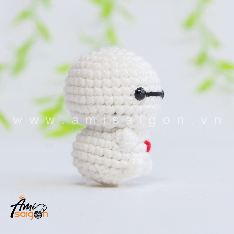 No-Sew Amigurumi Little Baymax - Free Crochet pattern by AmiSaigon