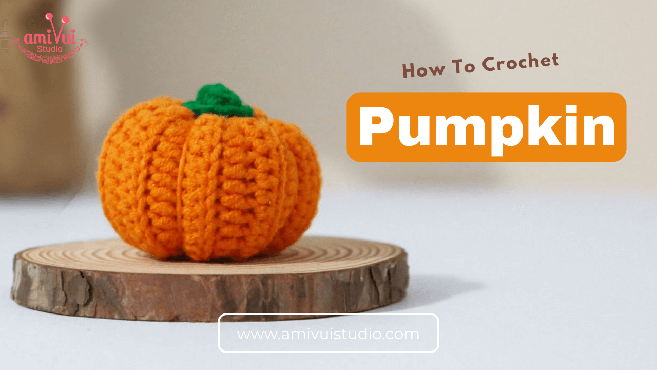 Amigurumi Pumpkin keychain free crochet pattern