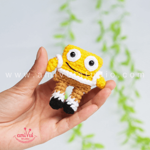 SpongeBob characters free amigurumi crochet pattern