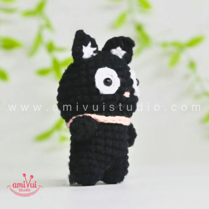Little Chococat - Free Amigurumi Pattern by AmivuiStudio