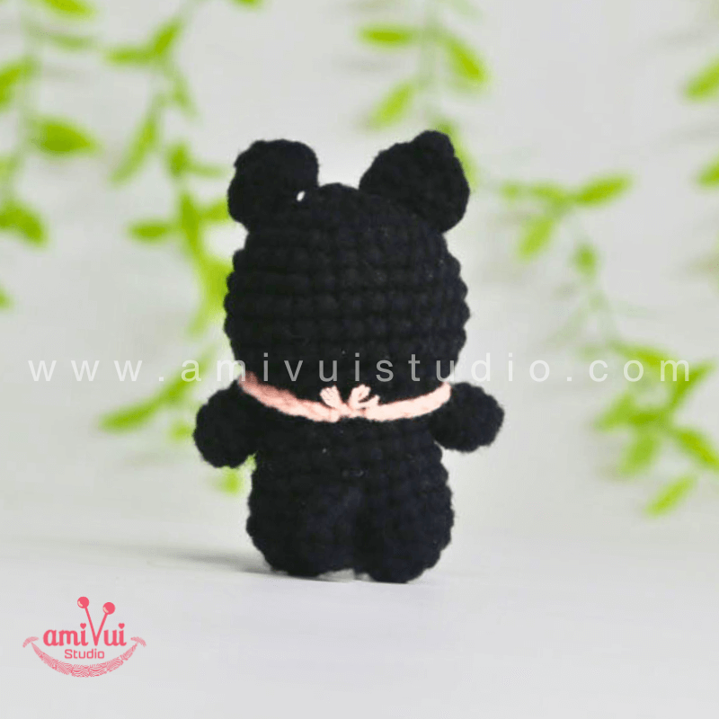 Little Chococat - Free Amigurumi Pattern by AmivuiStudio