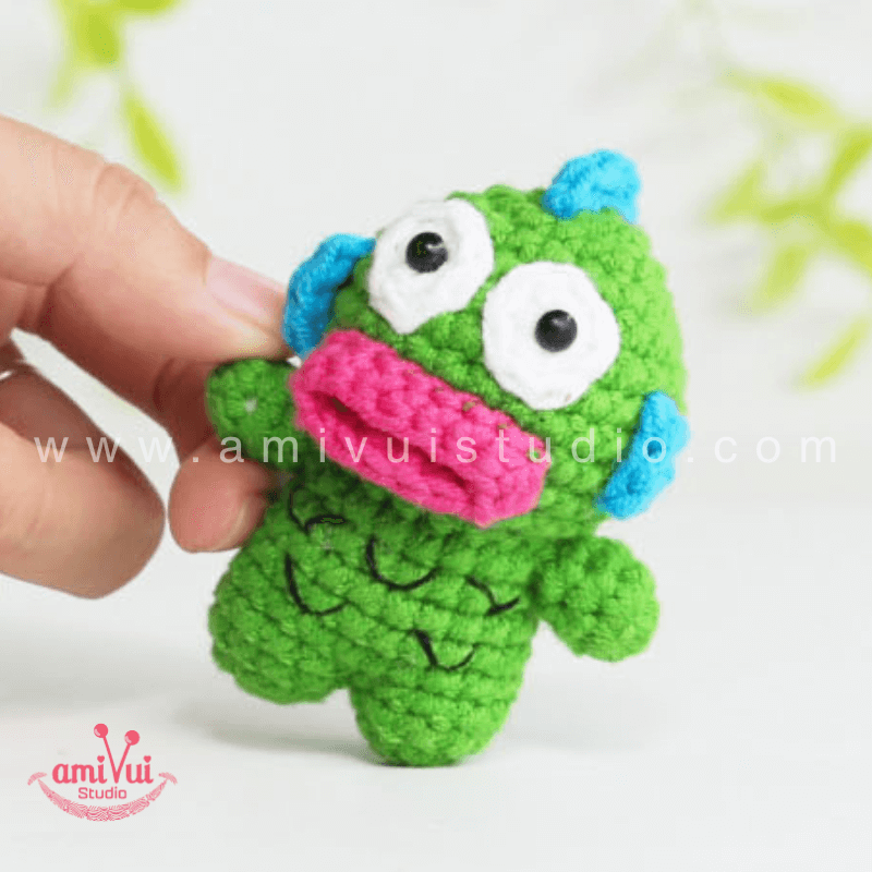 Hangyodon Amigurumi - Free Crochet Pattern by AmivuiStudio