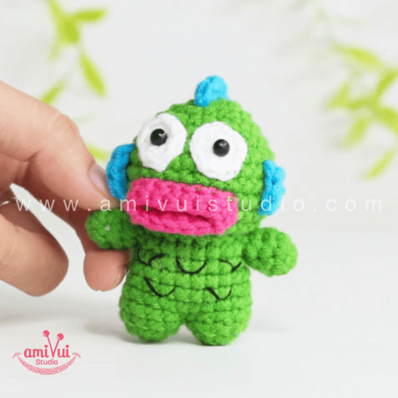 Hangyodon Amigurumi - Free Crochet Pattern by AmivuiStudio