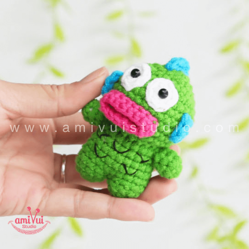 Hangyodon Amigurumi - Free Crochet Pattern by AmivuiStudio