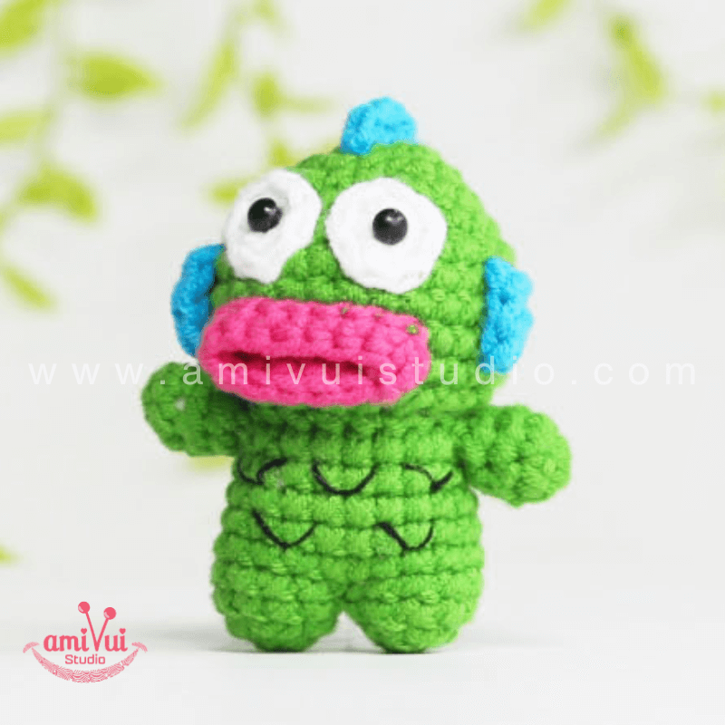 Hangyodon Free Amigurumi Pattern by AmivuiStudio