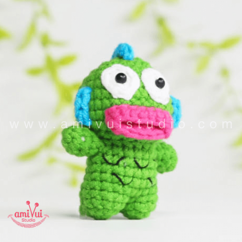 Hangyodon Amigurumi - Free Crochet Pattern by AmivuiStudio
