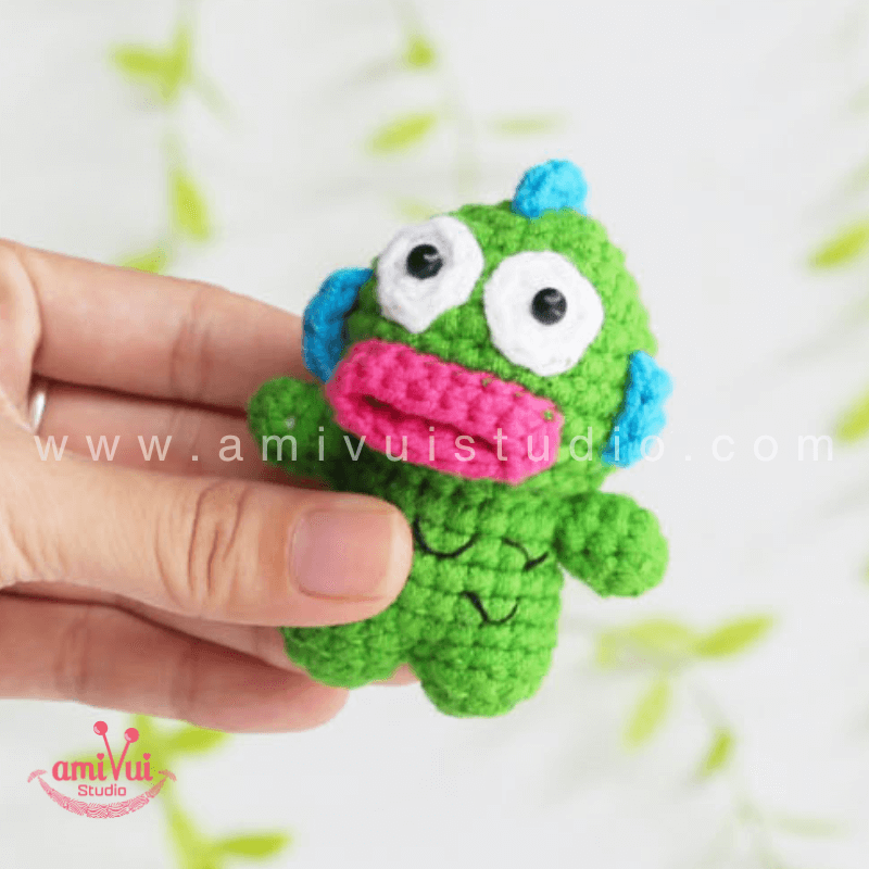Hangyodon Amigurumi - Free Crochet Pattern by AmivuiStudio
