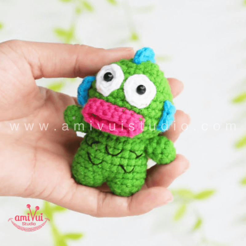 Hangyodon Amigurumi - Free Crochet Pattern by AmivuiStudio