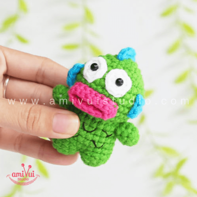 Hangyodon Amigurumi - Free Crochet Pattern by AmivuiStudio