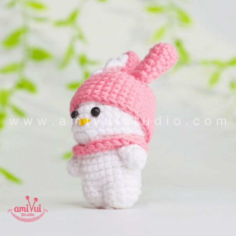 My Melody - Free Amigurumi Pattern by AmivuiStudio