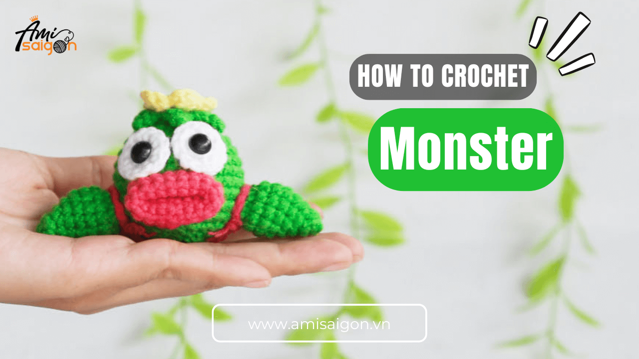 Amigurumi Monster Halloween free crochet pattern