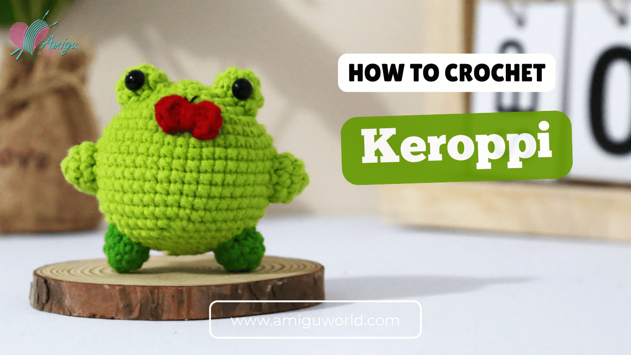 Amigurumi Keropi Sanrio Characters free crochet pattern