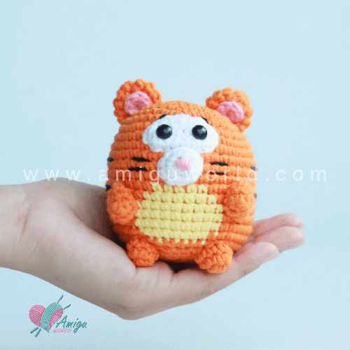 Hổ Tigger bằng len chart móc nhân vật Disney miễn phí