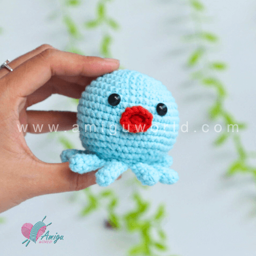 Octopus free amigurumi crochet pattern