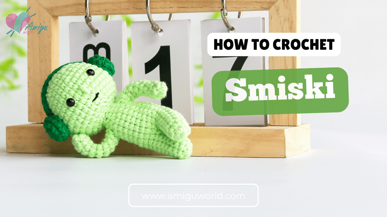 Easy and Free Smiski amigurumi crochet tutorial