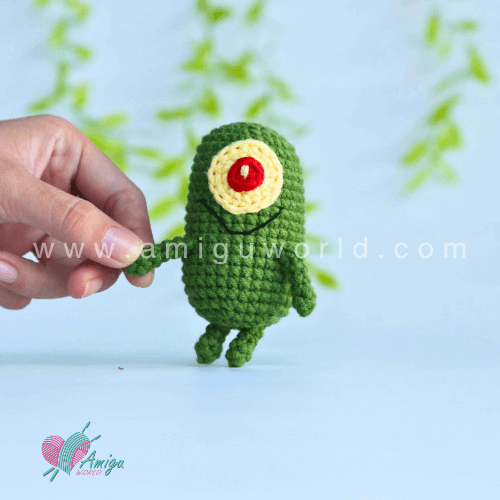 Amigurumi winter melon free crochet pattern