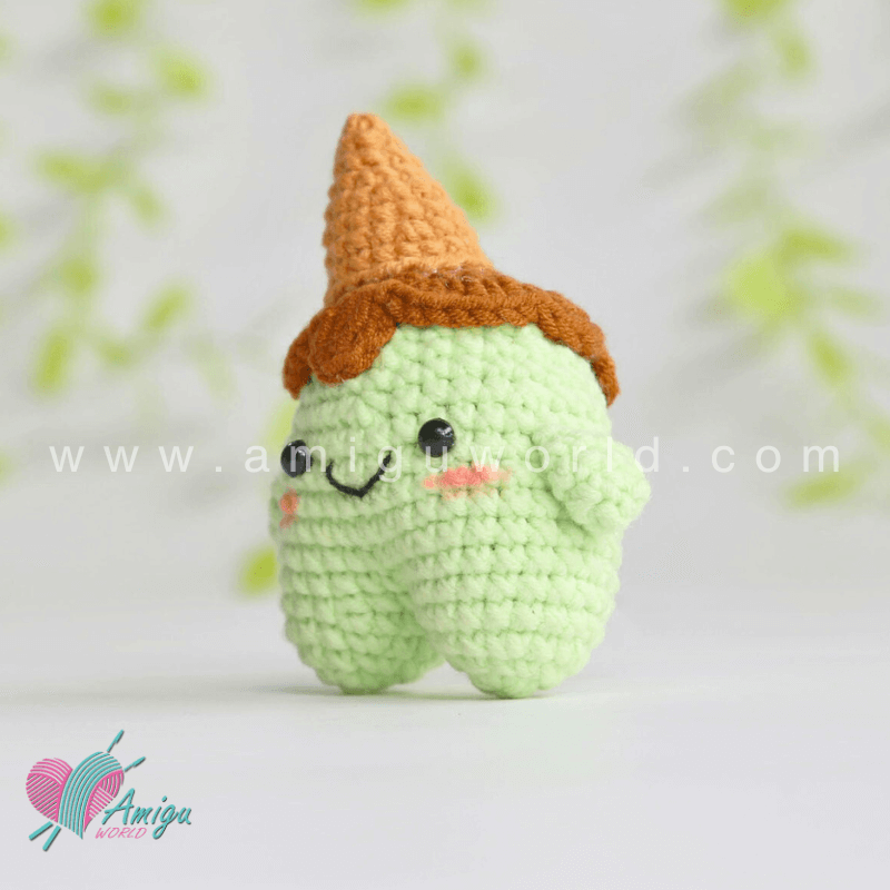 Amigurumi Ice Cream Free Crochet Pattern by AmiguWorld
