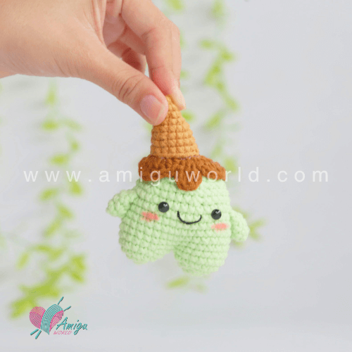 Amigurumi Ice Cream free crochet pattern