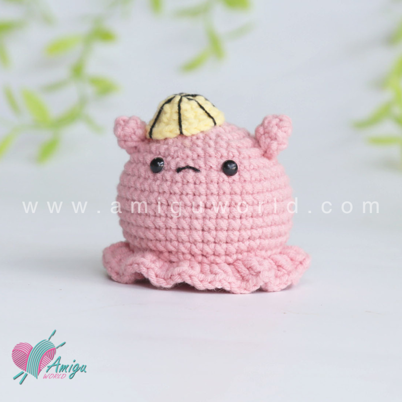 Amigurumi Flapjack Octopus Crochet pattern by AmiguWorld