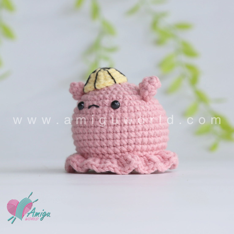 Amigurumi Flapjack Octopus Crochet pattern by AmiguWorld