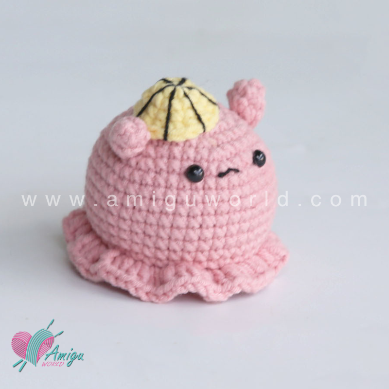 Amigurumi Flapjack Octopus Crochet pattern by AmiguWorld