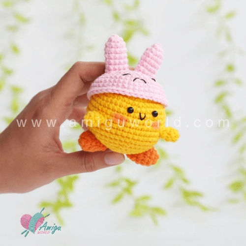 Chubby Chicken Amigurumi – Free Crochet Pattern